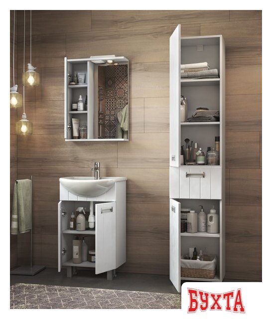 Мебель для ванных комнат Vigo Шкаф-пеналDiana 4