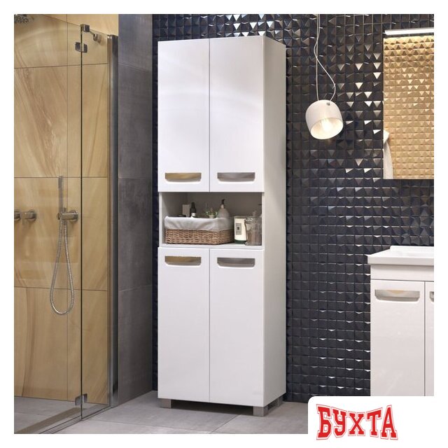 Мебель для ванных комнат Vigo Шкаф Plaza 600 4