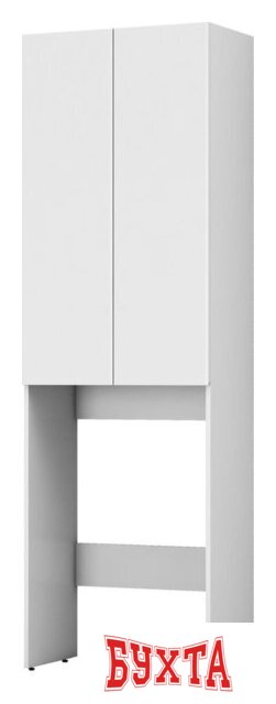 Мебель для ванных комнат Vigo Шкаф комбинированный Wing 640 под стиральную машину (белый)