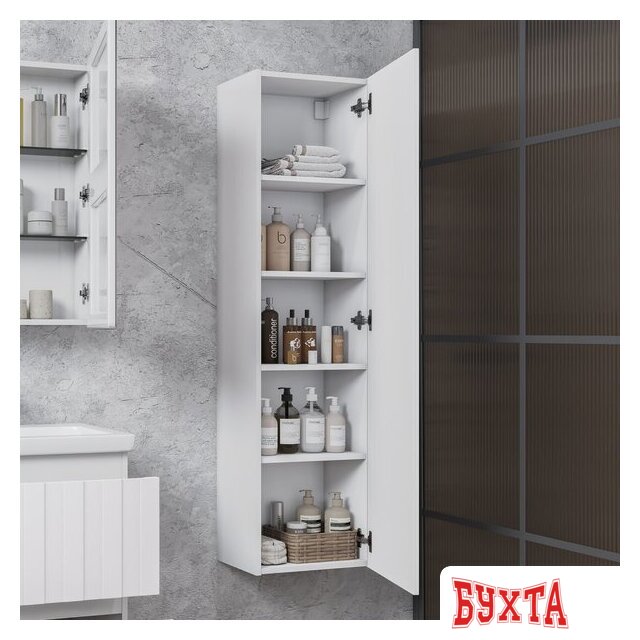 Мебель для ванных комнат Vigo Шкаф навесной Finlay 400 4