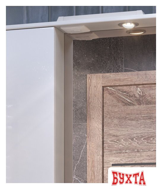 Мебель для ванных комнат Vigo Шкаф с зеркалом Callao 800 new z.CAL.80.L.El (левый) 4