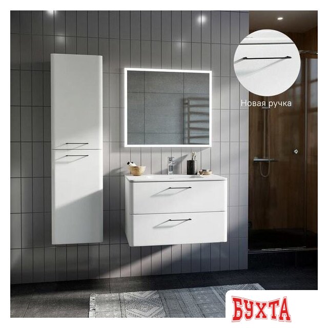 Мебель для ванных комнат IDDIS Тумба с умывальником Brick 60 BRI60W0i95K 5