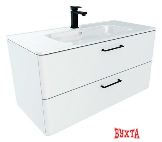 Мебель для ванных комнат IDDIS Тумба с умывальником Brick 80 BRI80W0i95K