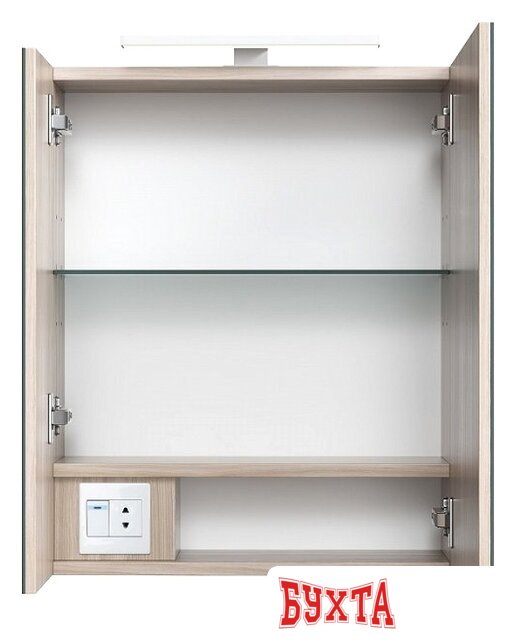 Мебель для ванных комнат IDDIS Шкаф с зеркалом Mirro MIR5002i99 3