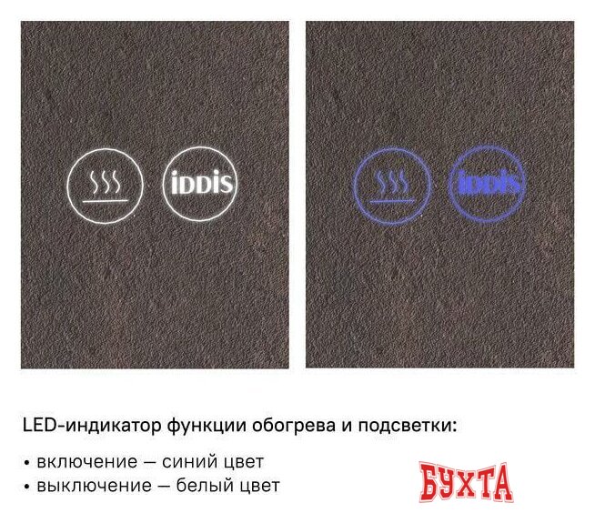 Мебель для ванных комнат IDDIS Зеркало Edifice ЗЛП107 2