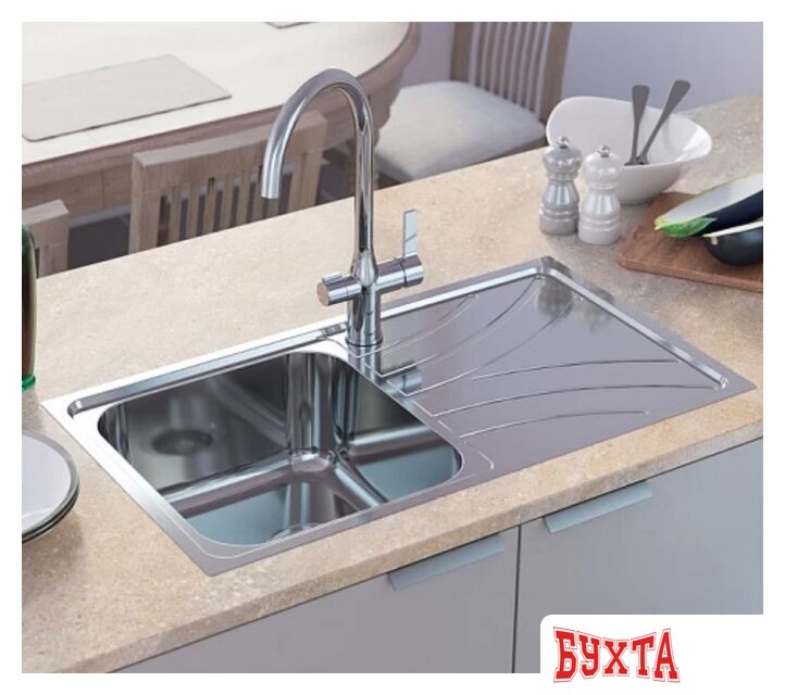 Кухонная мойка IDDIS Arro ARR78SDi77 3