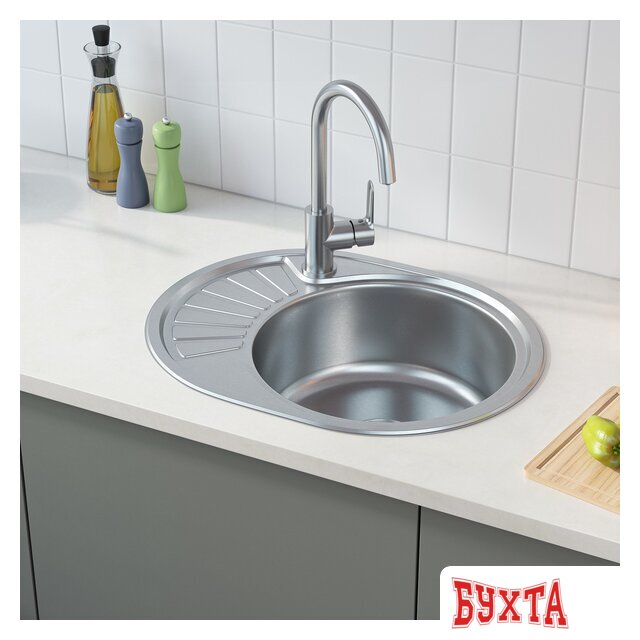 Кухонная мойка IDDIS Suno SUN60SDi77 2