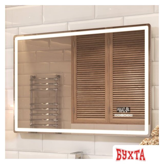 Мебель для ванных комнат Vigo Зеркало Geometry Media voice 1000