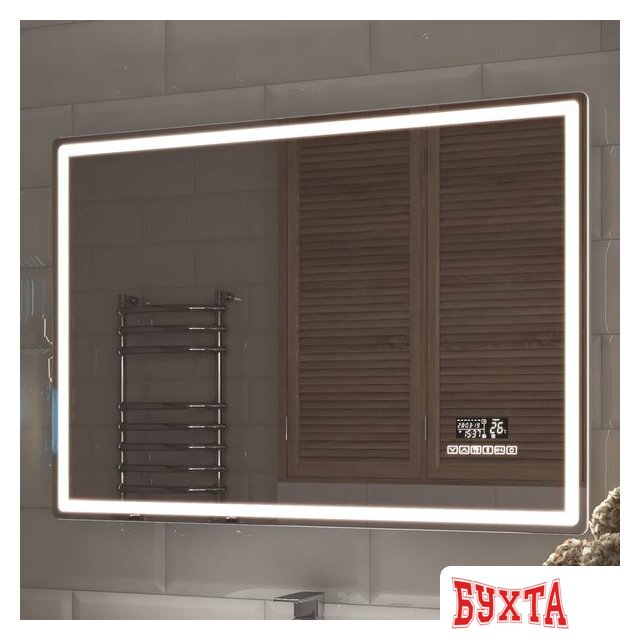 Мебель для ванных комнат Vigo Зеркало Geometry Media voice 1000 4