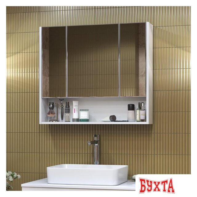 Мебель для ванных комнат Vigo Шкаф с зеркалом навесной Urban 700 5