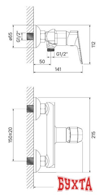 Смеситель IDDIS Vibe VIBSB00i03WA 3