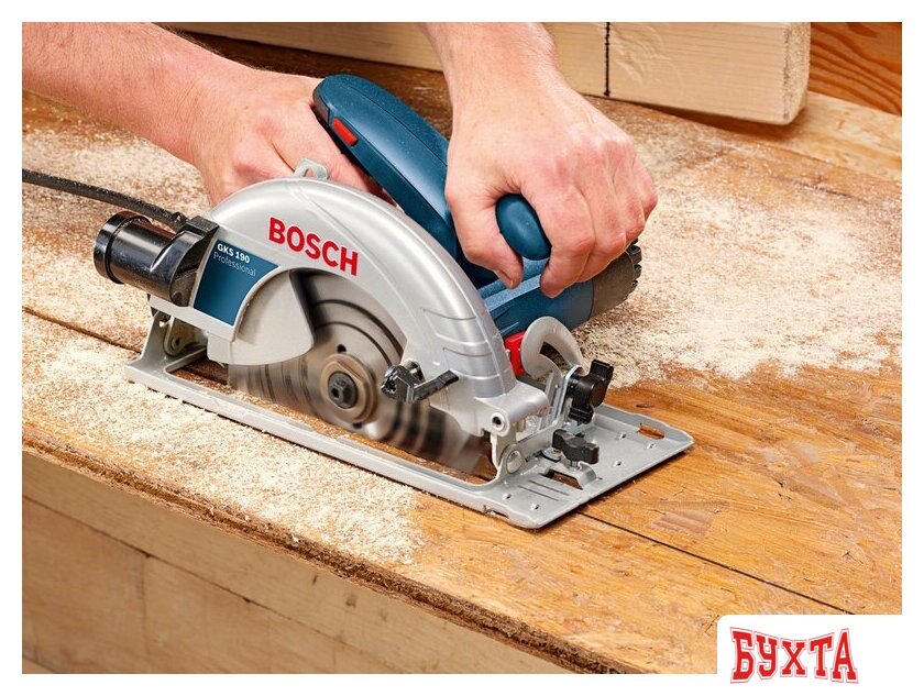 Дисковая (циркулярная) пила Bosch GKS 190 Professional [0601623000] 4