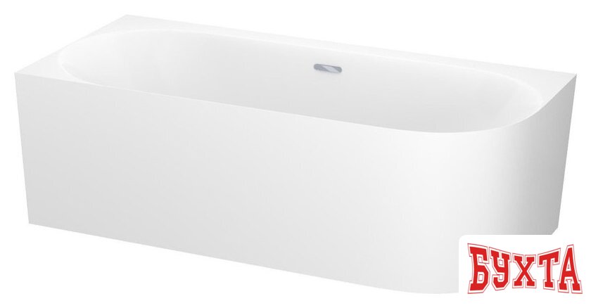 Ванна Wellsee Collaro 170x80 28910301R (пристенная ванна (левая) белый глянец, экран, ножки, сифон-автомат хром) 2