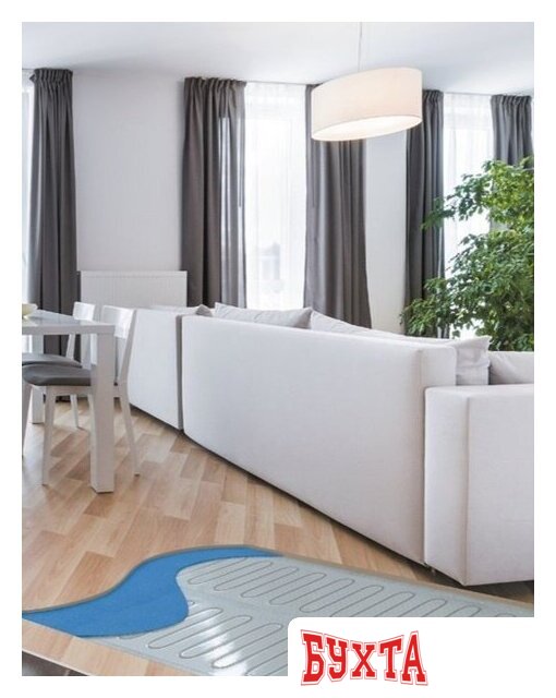 Нагревательный мат Теплолюкс Alumia 2250 Вт/15кв.м 5