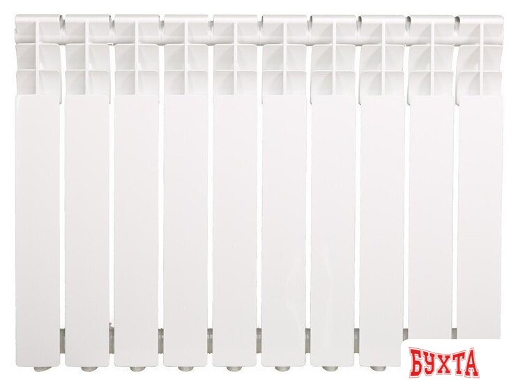 Алюминиевый радиатор Oasis Eco 500/80 (алюминиевый, 10 секций) 3