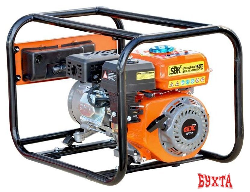 Бензиновый генератор SBK BG4100S 2