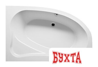 Ванна Riho Lyra 170x110 (левая, без ножек)