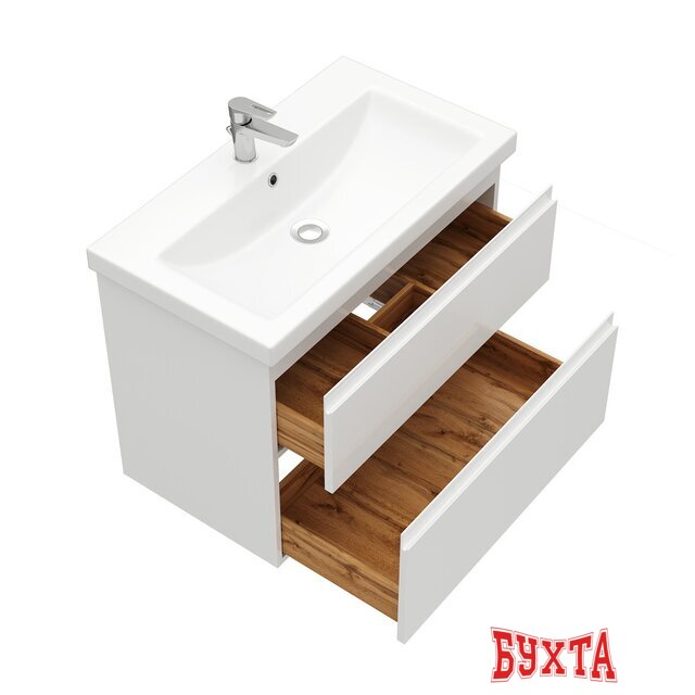 Мебель для ванных комнат Laparet Тумба под умывальник Optimum 80 2