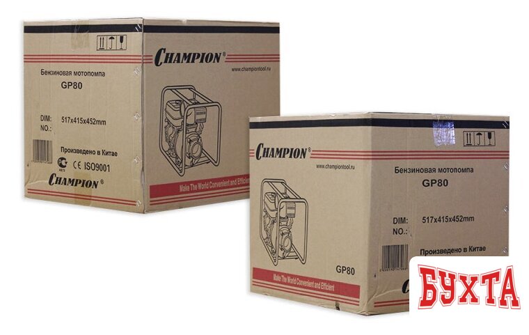 Мотопомпа Champion GP80 3