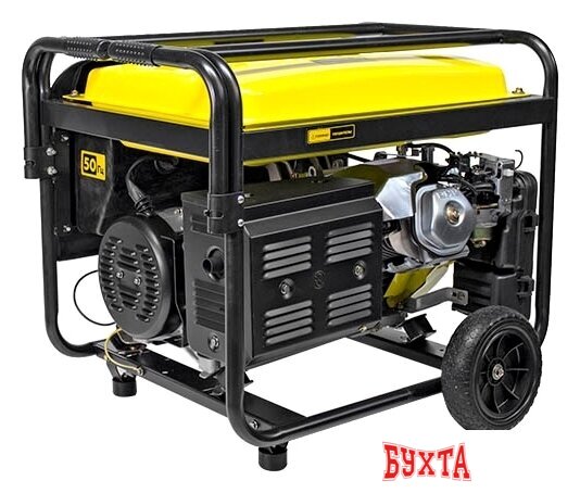 Бензиновый генератор Champion GG6501E+ATS 4