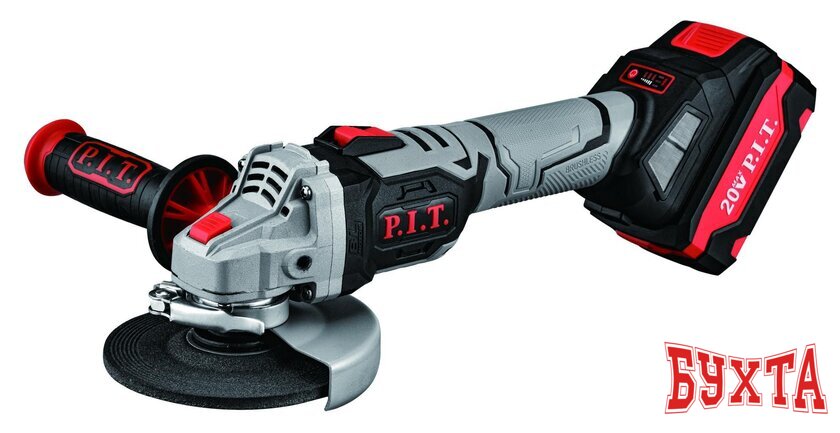 Угловая шлифмашина P.I.T. PWS20H-125B/1 (с 1-им АКБ)