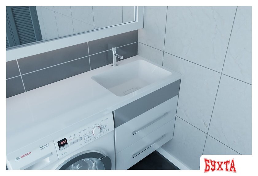 Умывальник Madera Kamilla 120х48 (правый) 2