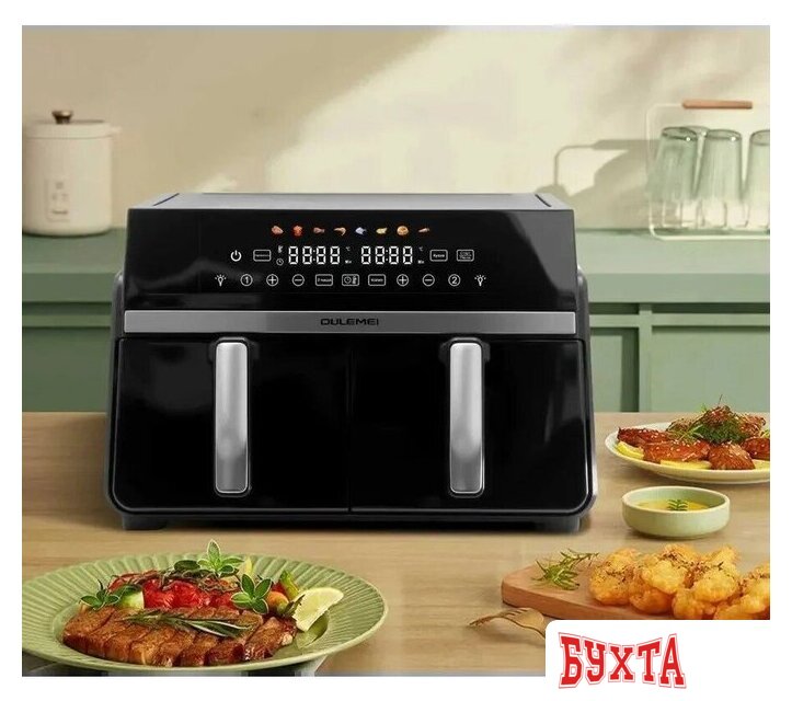 Аэрогриль (аэрофритюрница) Oulemei OLM-KZC004 2