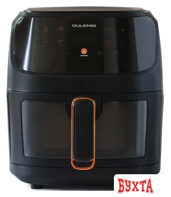 Аэрогриль (аэрофритюрница) Oulemei OLM-KZF002 (черный)