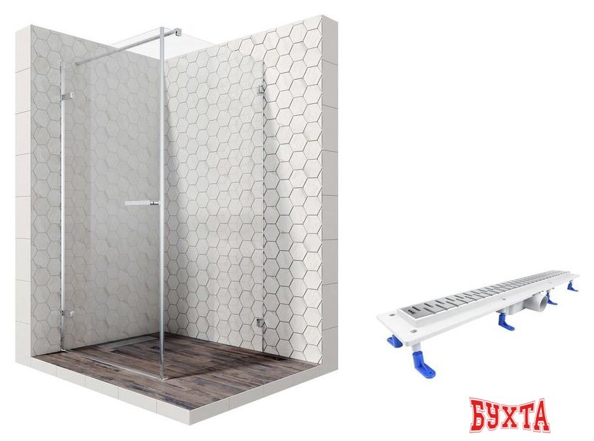 Душевой уголок Ambassador Set 10011102L-ST5