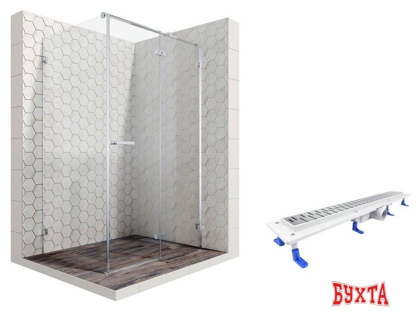 Душевой уголок Ambassador Set 10011104R-ST5