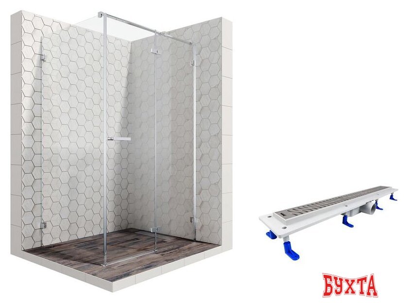 Душевой уголок Ambassador Set 10011104R-ST6