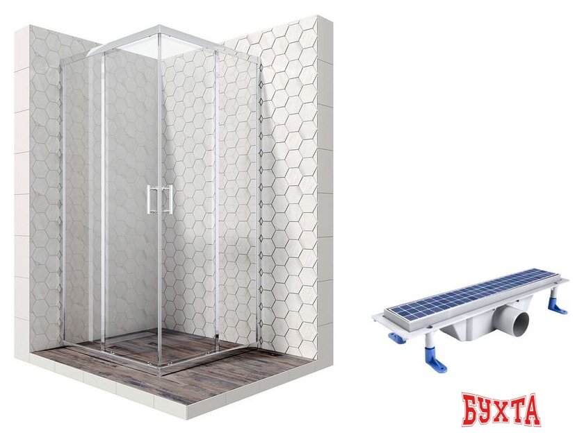 Душевой уголок Ambassador Set 14011102-ST1