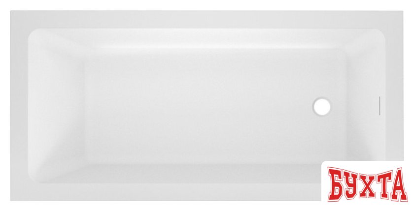 Ванна Wellsee FreeDom 2.0 165x80 233002000 (встраиваемая ванна белый глянец)