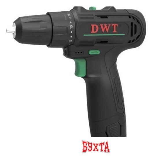 Дрель-шуруповерт DWT ABSP-12 NF-2 BMC (с 2-мя АКБ, кейс)