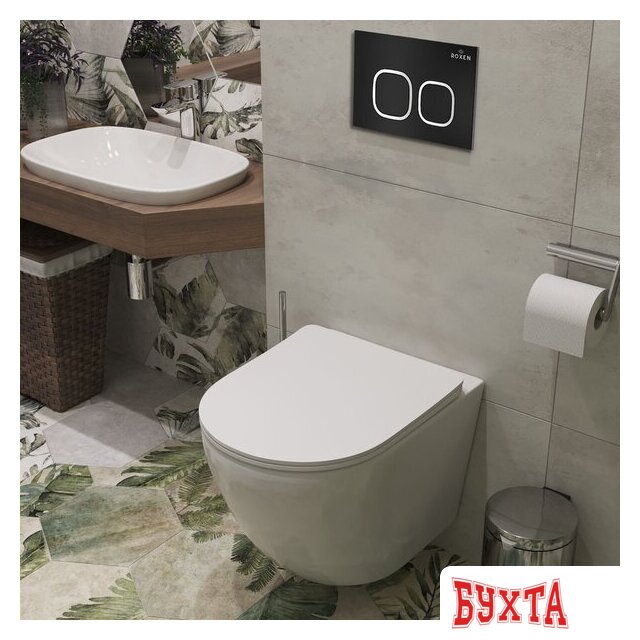 Инсталляция для унитаза Roxen StounFix Dual Fresh 828474 3