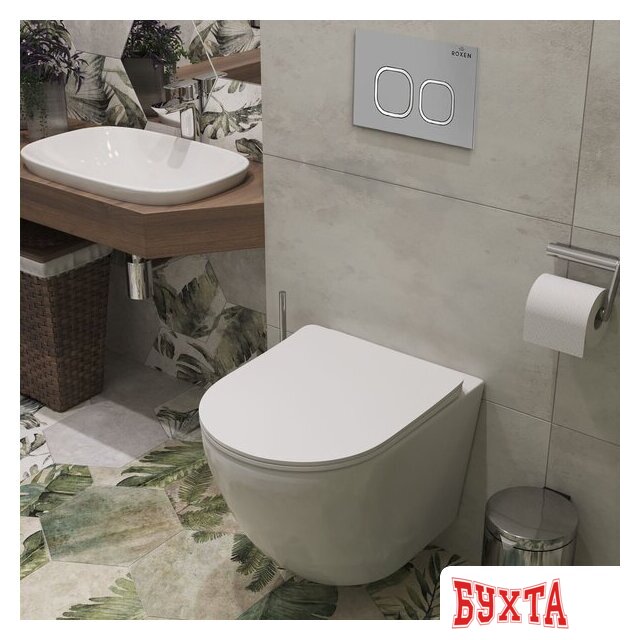 Инсталляция для унитаза Roxen StounFix Dual Fresh 832071 4