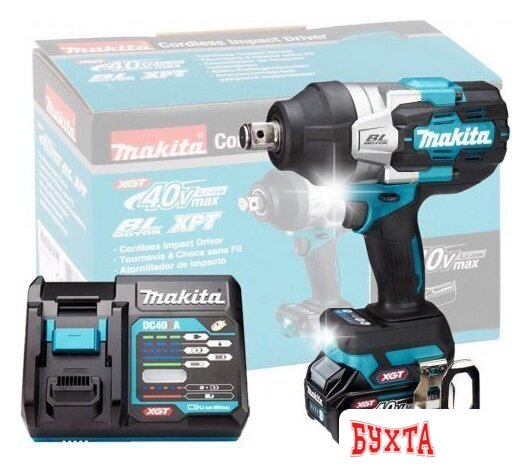 Гайковерт Makita TW001GM101 (с 1-им АКБ)