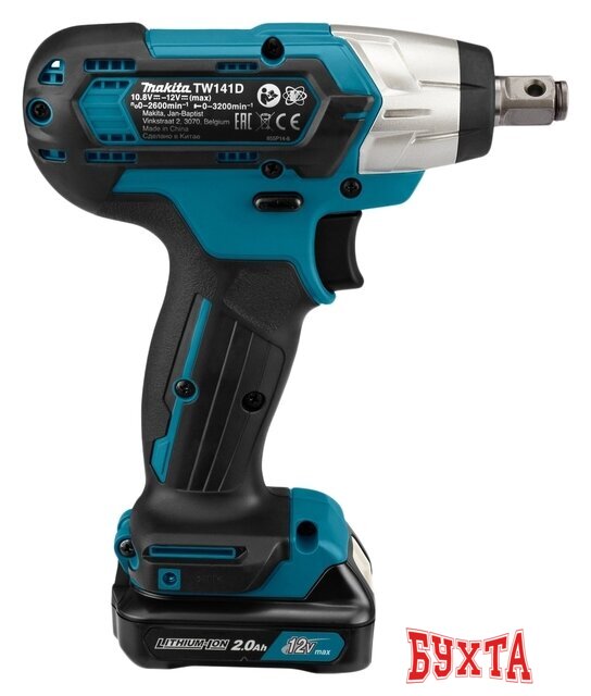 Гайковерт Makita TW141DWAE (с 2-мя АКБ, кейс) 5