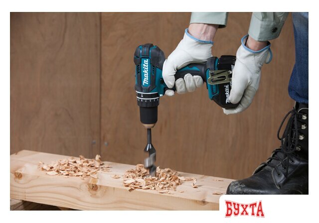 Ударная дрель-шуруповерт Makita DHP482Z (без АКБ) 4