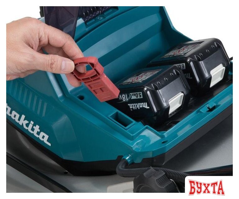 Газонокосилка Makita DLM460PT2 (с 2-мя АКБ) 4