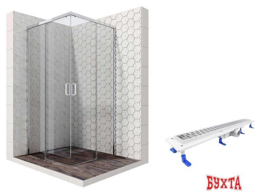 Душевой уголок Ambassador Set 11011105-ST8