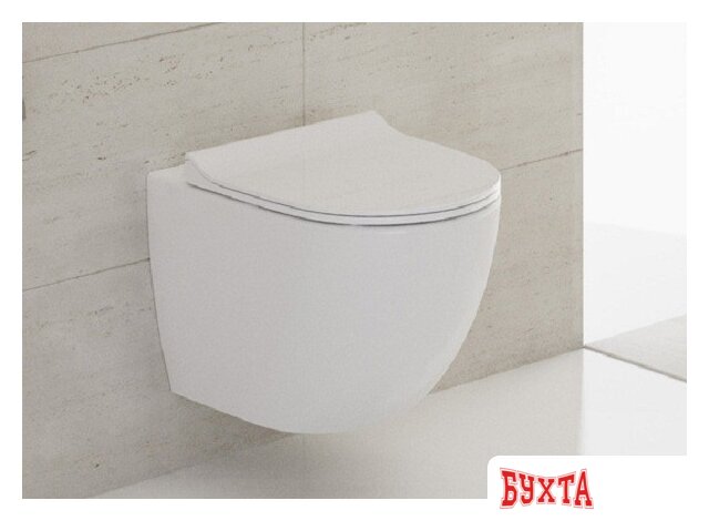 Унитаз подвесной Vitra Rim-Ex Sento 7748B003-0075 (без сиденья) 2