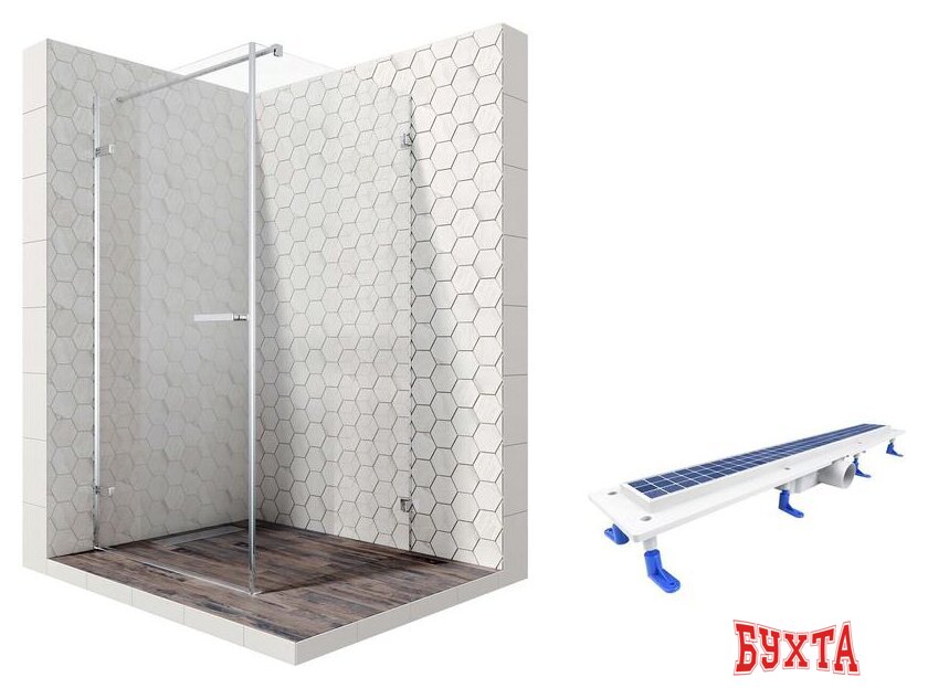 Душевой уголок Ambassador Set 10011101L-ST1