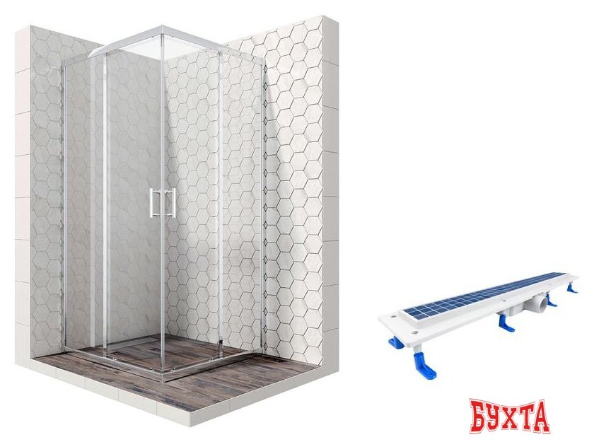 Душевой уголок Ambassador Set 14011103-ST12