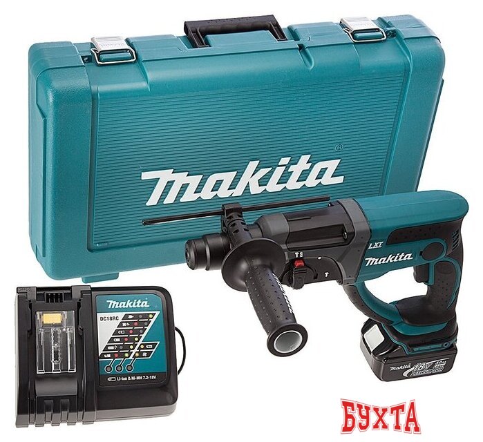 Перфоратор Makita DHR202RF (с 1-им АКБ, кейс) 4