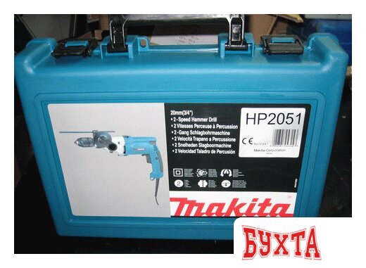 Ударная дрель Makita HP 2051 3