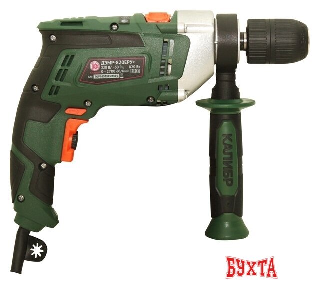 Ударная дрель Калибр ДЭМР-820ЕРУ+ 2