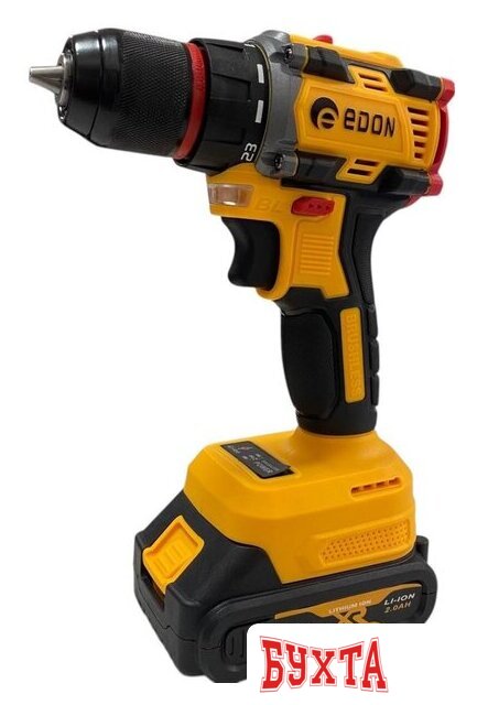 Дрель-шуруповерт Edon Pro AD-18BL (с 2-мя АКБ, кейс)