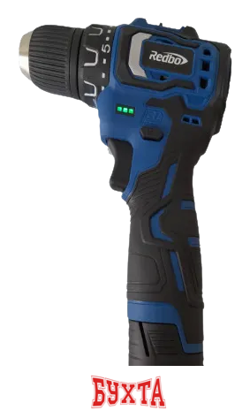 Дрель-шуруповерт Redbo LD-16BL (с 2-мя АКБ, кейс)