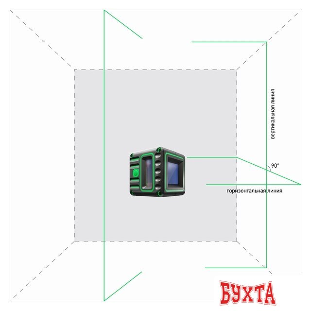 Лазерный нивелир ADA Instruments Cube 3D Green Professional Edition A00545 2